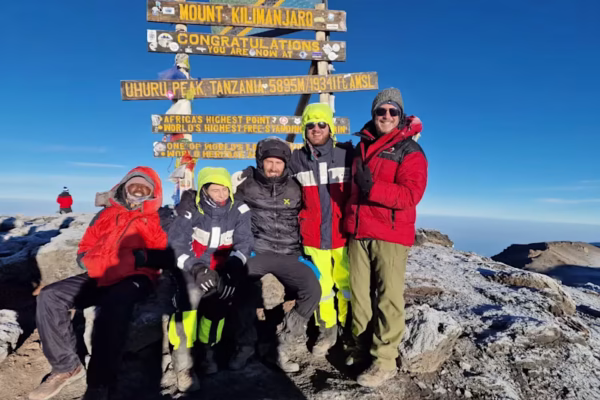 The Rongai route on Kilimanjaro